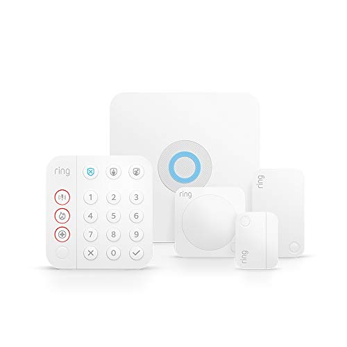 Ring Alarm Pack - S by Amazon | Smart home alarm security system with optional Assisted Monitoring - No long-term commitments | Works with Alexa