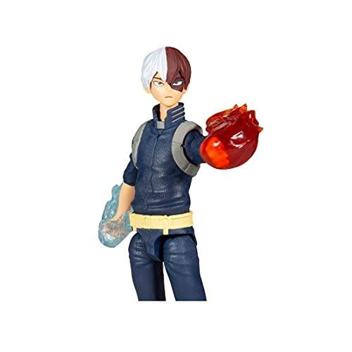 McFarlane Toys, My Hero Academia 5-inch Shoto Todoroki Action Figure Toy, Collectible Hero Academia Figure for Children Ages 6+