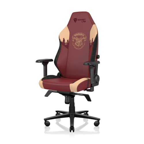 Secretlab TITAN Evo 2022 Harry Potter Gaming Chair - Reclining - Ergonomic & Comfortable Computer Chair with 4D Armrests - Magnetic Head Pillow & 4-way Lumbar Support - Red - Hybrid Leather