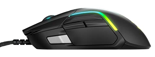 SteelSeries Rival 5 - Gaming Mouse – FPS, MOBA, MMO, Battle Royale – 18,000 CPI TrueMove Air Optical Sensor – 9 Programmable Buttons – 85 g Competitive Weight, Black