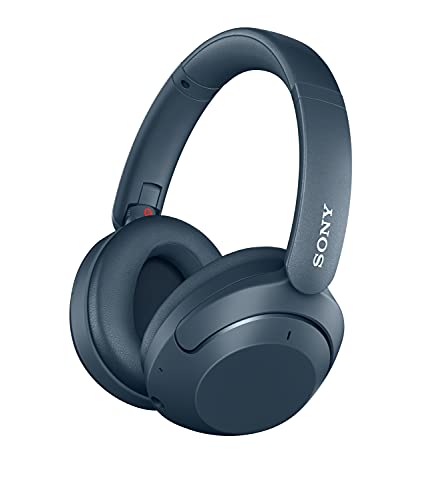 Sony WH-XB910N EXTRA BASS™ Noise Cancelling Wireless Headphones - Up to 30 hours battery life - Over-ear style - Optimised for Alexa and Google Assistant - with built-in mic for phone calls - Blue