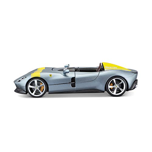 Bburago B18-16013 18-16013 Ferrari Collectible Car, Gray