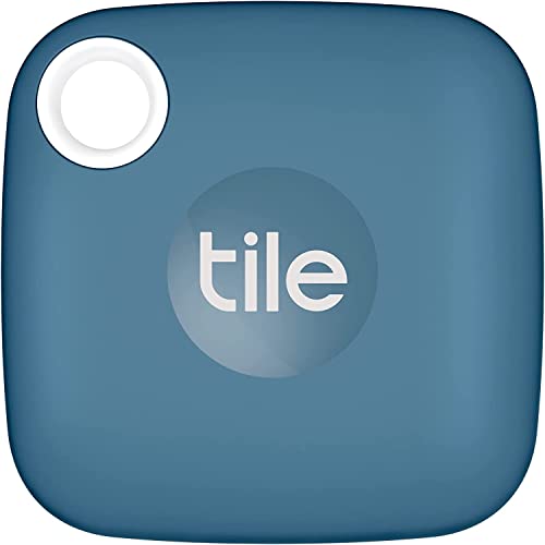 Tile Mate (2022) Bluetooth Item Finder, 1 Pack, 60m finding range, works with Alexa & Google Home, iOS & Android Compatible, Find your Keys, Remotes & More, Canyon Blue