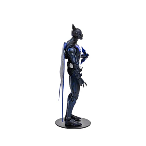 McFarlane Toys, DC Multiverse Inque as Batman Beyond 7-inch Action Figure with 22 Moving Parts, Collectible DC Batman Figure with Unique Collector Character Card – Ages 12+