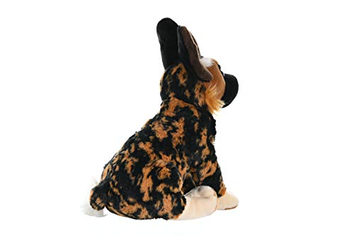 Wild Republic African Wild Dog Plush Soft Toy, Cuddlekins Cuddly Toys, Gifts for Kids 30 cm