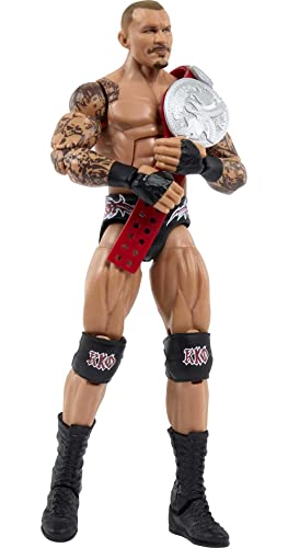 Mattel WWE Randy Orton Elite Collection Action Figure, Deluxe Articulation & Life-Like Detail with Iconic Accessories, 6-Inch