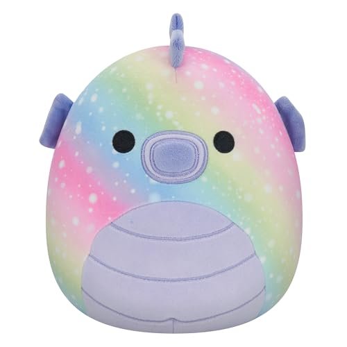 Squishmallows Emerald-Galaxy Seahorse 7.5" Add Squad, Ultrasoft Stuffed Animal Toy, Official Kellytoy Plush