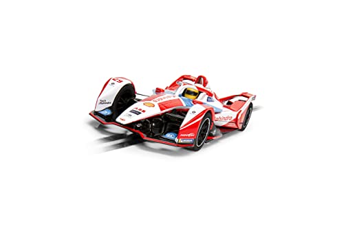 Scalextric C4285 Formula E - Mahindra Racing Alexander Sims, Red/White