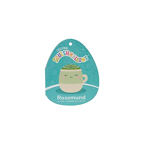 Squishmallows Original 7.5-Inch Rosemund the Matcha Latte Small-Sized Ultrasoft Plush