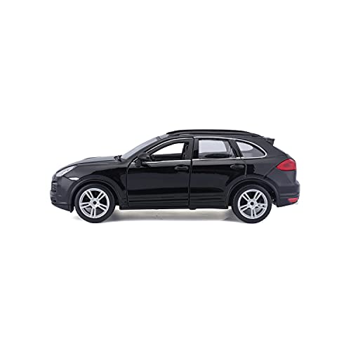 Bburago 18-21056 Porsche Cayenne Turbo 1:24 Scale Model car, Black