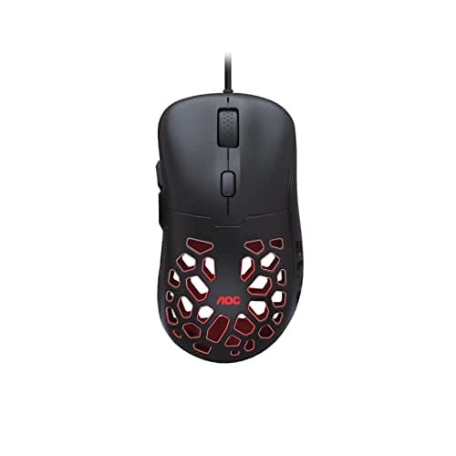AOC GM510B Wired Gaming Mouse 16000 DPI Black