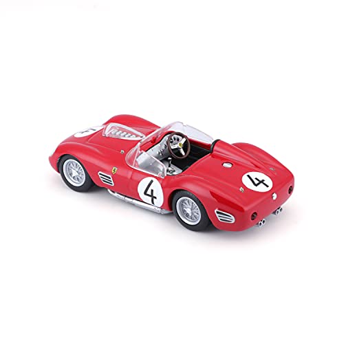 Bburago 18-36307 Ferrari Testarossa (1959) Model car in Scale 1:43, Red