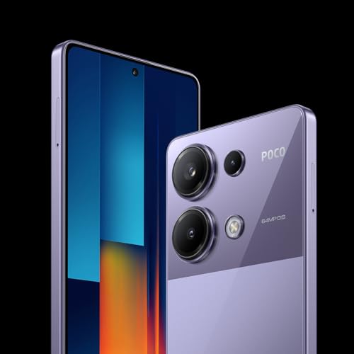 POCO M6 Pro Purple - Smartphone 12+512GB, Helio G99, 64MP triple camera, 6.67" Flow 120Hz AMOLED display, 5000mAh, 67W turbo charging (UK Version + 2 Years Warranty)