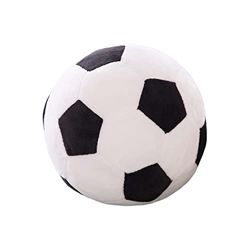 Uposao Plush Football Fluffy Stuffed Football Soft Football Kids Toy Home Sofa Decoration Creative Football Pillow Lumbar Pad Gift for Children Kids Boy Girl Baby, 22cm