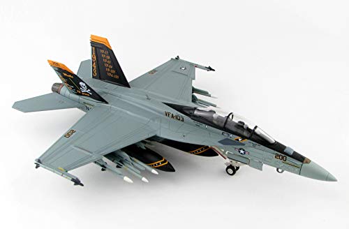 Hobby Master 1/72 Air Power Series HA5113 F/A-18F Super Hornet 168493, VFA-103, USS Lincoln, 2018 "75th Anniversary Commemorative Scheme 2018 1/72 diecast plane model aircraft