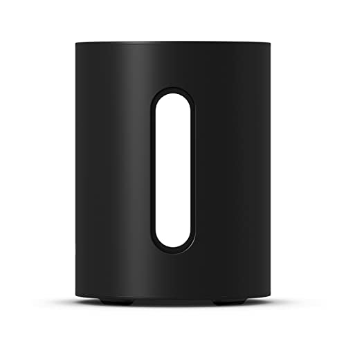 Sonos Sub Mini. Deepen your enjoyment of TV, films, and more with bold bass when you pair Sub Mini with Beam, Ray, Era 100, One, or One SL. (Black)