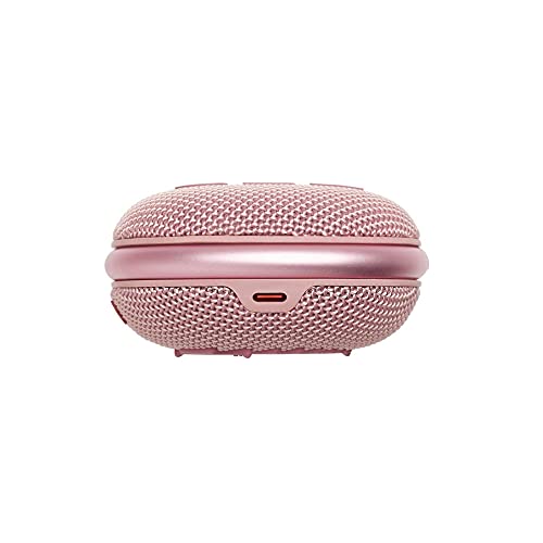 JBL Clip 4 - Portable Mini Bluetooth Speaker, Big Audio and Punchy Bass, IP67 Waterproof and dustproof, 10 Hours of Playtime - (Pink)