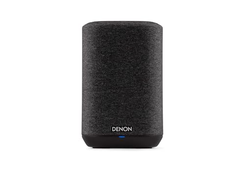 Denon Home 150 Wireless Speaker, Smart Speaker with Bluetooth, WiFi, Works With AirPlay 2, Google Assistant / Siri / Features Alexa Built-In, Music Streaming, HEOS Built-in for Multiroom - Black