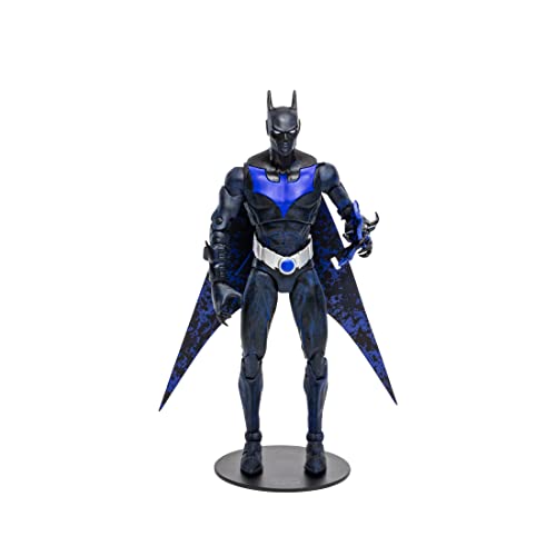 McFarlane Toys, DC Multiverse Inque as Batman Beyond 7-inch Action Figure with 22 Moving Parts, Collectible DC Batman Figure with Unique Collector Character Card – Ages 12+