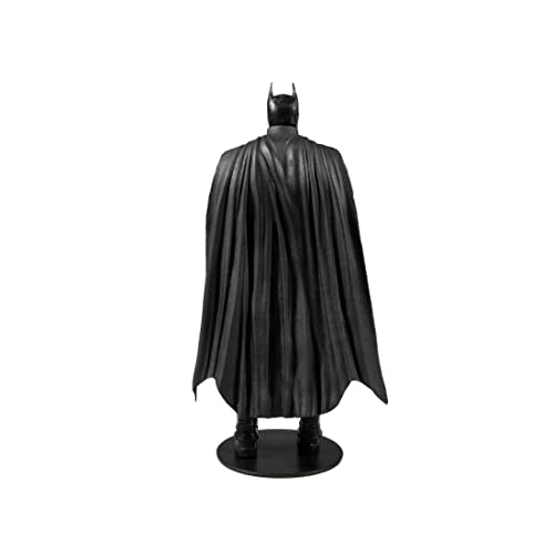 McFarlane Toys, 7-Inch DC Batman Action Figure with 22 Moving Parts, Collectible DC Batman Movie Figure with Stand Base and Unique Collectible Character Card – Ages 12+