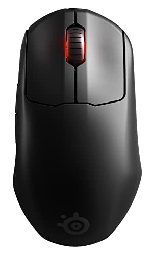 SteelSeries Prime Wireless - Esports Performance Wireless Gaming Mouse – 100 Hour Battery – 18,000 CPI TrueMove Air Optical Sensor – Magnetic Optical Switches