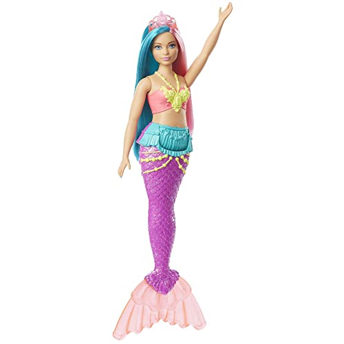 Barbie GJK11 Dreamtopia Mermaid Doll, Pink
