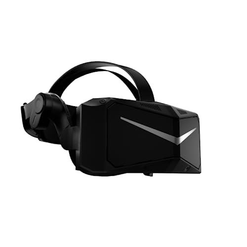 Pimax Crystal VR headsets - Dual Engines of PC VR and All-in-One Virtual Reality Headset, Purer Black and Crystal Clear, 256G