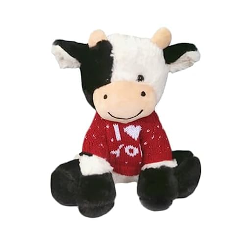 NatureMan 9inch Cow Plush Stuffed Animal,Cute Soft Cow Stuffed Plush Toy,Great Birthday Gifts for Boys Girls …