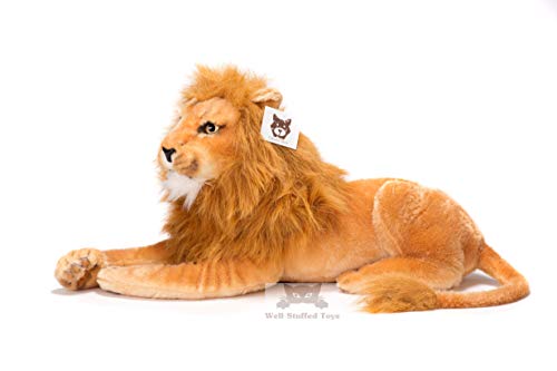 Deluxe Paws Realistic Large Lion Soft Toy Stuffed Plush 95cm (37") including tail