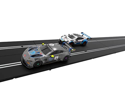 Scalextric ARC AIR World GT Race Set - App Race Control Electric Race Car Track Set for Ages 5+, Slot Car Race Tracks - Includes: Cars, Wireless Hand Controllers, Track & Barriers - 1:32 Scale