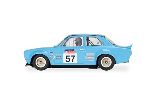 Scalextric Hornby Hobbies LTD C4445 Ford Escort Mk1-Tony Paxman Racing Slot Classic Touring Cars, Blue, 1:32 Scale