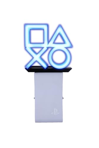 Cable Guys Ikon Charging Stand - Sony Playstation Gaming Accessories Holder & Phone Holder for Most Controllers (Xbox, Play Station, Nintendo Switch) & Phone