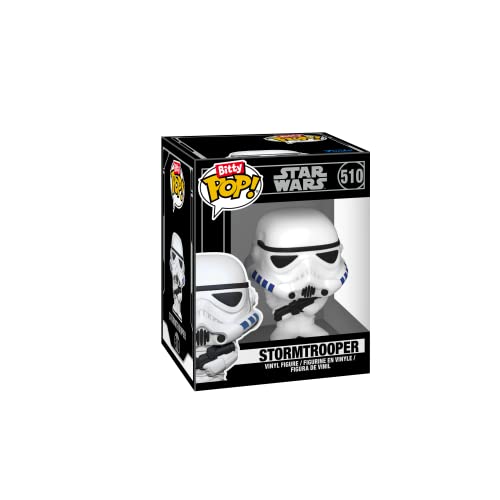 Funko Bitty POP! Star Wars - Darth Vader™, TIE Fighter Pilot™, Stormtrooper™ and A Surprise Mystery Mini Figure - 0.9 Inch (2.2 Cm) Collectable - Stackable Display Shelf Included - Gift Idea