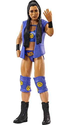 Mattel WWE Basic Action Figure, Indi Hartwell, Posable 6-inch Collectible for Ages 6 Years Old & Up