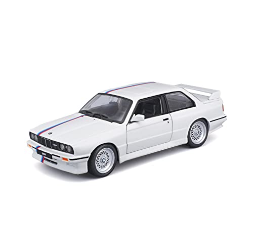 Burago May Cheong Group BBURAGO 1:24 BMW M3 1988 Child's Vehicle 21100W White