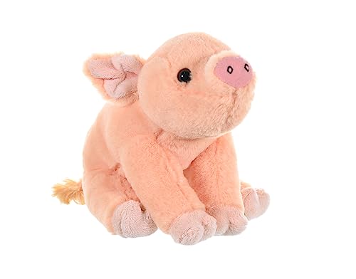 Wild Republic Baby Pig Plush Soft Toy, Cuddlekins Cuddly Toys, Gifts for Kids 20cm