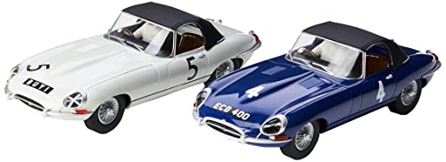 Scalextric C4062A Jaguar E-type Oulton 1961 Twin Pack - First Race Win Limited