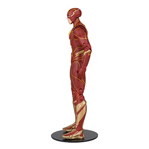 McFarlane Toys, DC Multiverse The Flash Movie Gold Label 7 Inch Action Figure Ages 12+ Multicolour