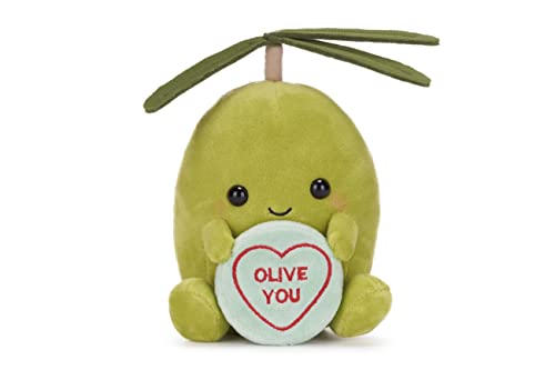 Swizzels 38013 Love Hearts 18CM (7-inches) Ollie Olive You Plush Soft Toy