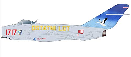 Hobby Master LIM-5 MIG-17F 45th Flight Test Team Polish Air Force 1717 July 1993 1/72 diecast plane model aircraft