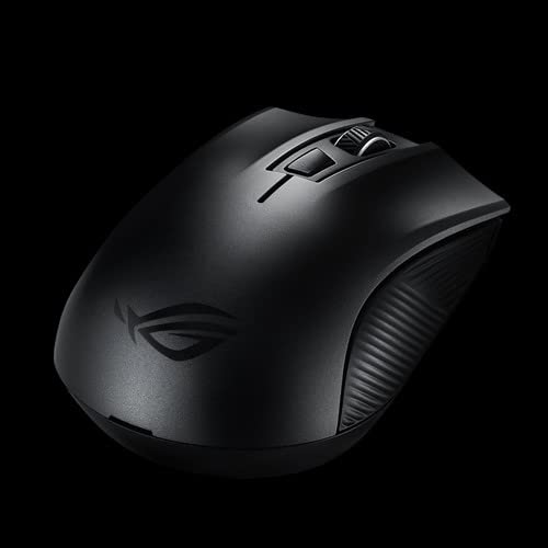 ASUS ROG Strix Carry Ergonomic Optical Gaming Mouse with Dual 2.4 GHz/Bluetooth Wireless Connectivity, 7200-DPI Sensor and ROG-Exclusive Switch Socket Design
