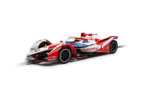 Scalextric C4285 Formula E - Mahindra Racing Alexander Sims, Red/White