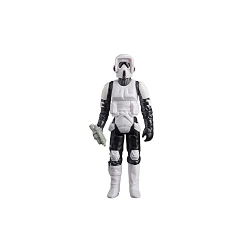 Star Wars Hasbro Wars Collection Biker Scout, Wars: Return of the Jedi 3.75” Action Figures, F7279, Multicolor