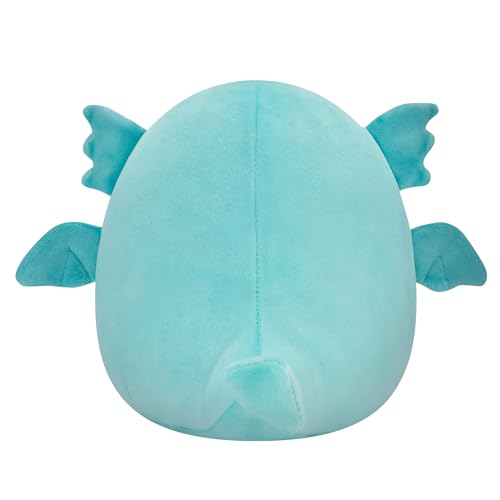 Squishmallows SQCR04087 Theotto-Blue Cthulu 7.5" Add Squad, Ultrasoft Stuffed Animal Toy, Official Kellytoy Plush