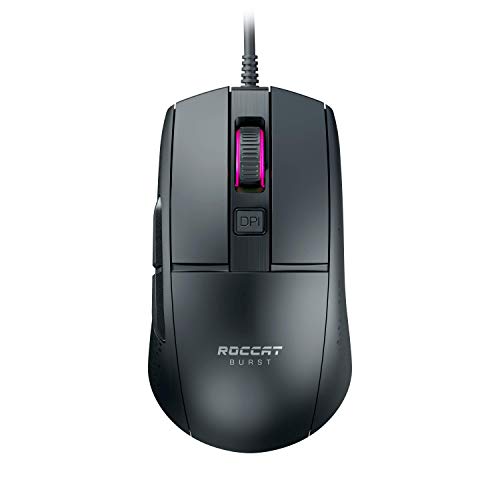 Roccat Burst Core - Extreme Lightweight Optical Core Gaming Mouse (high precision, optical sensor 8,500 dpi, only 68g, designed in Germany), black ROC-11-750