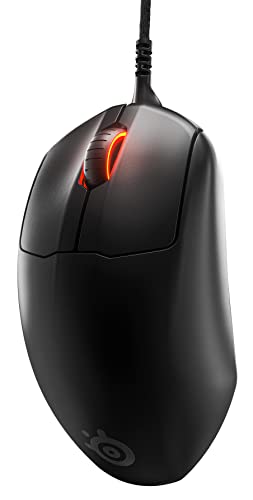 SteelSeries Prime - Esports Performance Gaming Mouse – 18,000 CPI TrueMove Pro Optical Sensor – Magnetic Optical Switches, Black