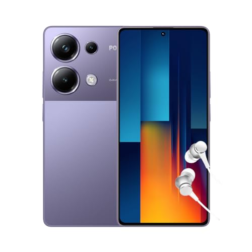 POCO M6 Pro Purple - Smartphone 12+512GB, Helio G99, 64MP triple camera, 6.67" Flow 120Hz AMOLED display, 5000mAh, 67W turbo charging (UK Version + 2 Years Warranty)