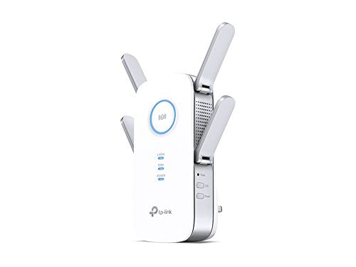 TP-Link AC2600 Dual Band Mesh Wi-Fi Range Extender, Wi-Fi Booster/Hotspot with 1 Gigabit Port, Dual-Core CPU, Built-In Access Point Mode, Works with Any Wi-Fi Router, Easy setup, UK Plug (RE650)