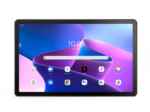 Lenovo Tab M10 Plus (3rd Gen) 10.61 Inch 2K Tablet – (Octa-Core 2GHz, 4GB RAM, 128GB eMMC, Android 12) – Storm Grey (Renewed)
