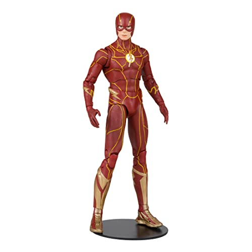 McFarlane Toys, DC Multiverse The Flash Movie Gold Label 7 Inch Action Figure Ages 12+ Multicolour